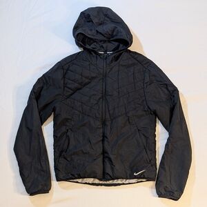 Nike AeroLayer Men's Running Jacket Black CU5388-010 Size S